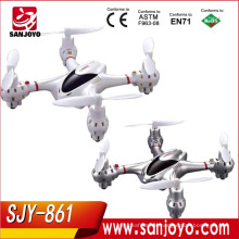 Newly 4channel RC Quadcopter 2.4G RC Quadcopter 6 Axis Gyro with LED light VS X400 rc Quadcopter SJY-861
